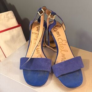 Sam Edelman Synthia Suede Heeled Sandal